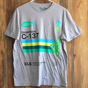 Rick and Morty Adult Swim lootWear Exclusive Graphic Tee L
